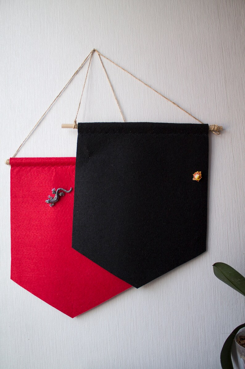 Enamel pin holder . Pin Display . Pin Collector . Felt Etsy