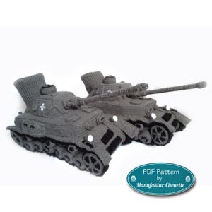 Panzer slippers crochet pattern English and German, detailed DIY, Pz Kpfw IV, various sizes, Panzer slippers,
