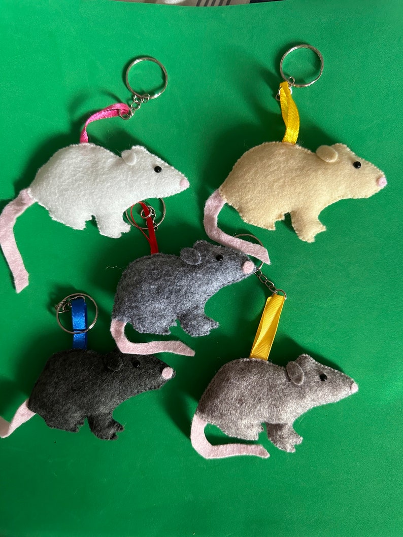 Rat keyrings image 1