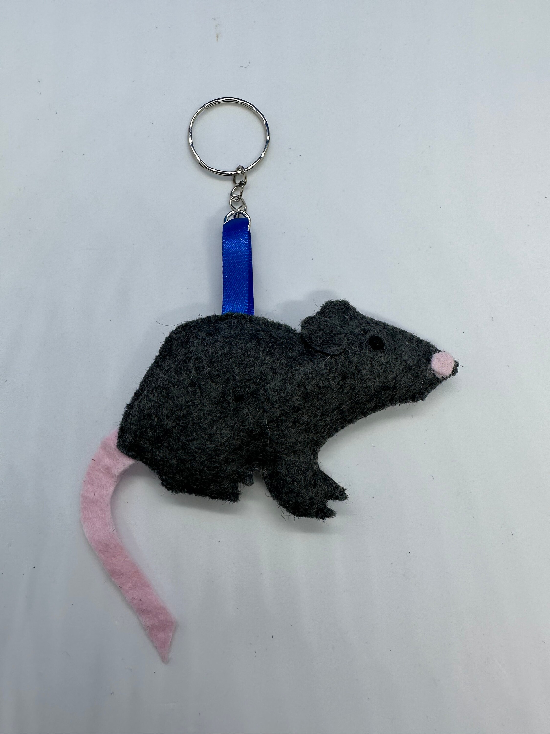 Rat Keyrings- Felt Rat Keyrings - Etsy UK