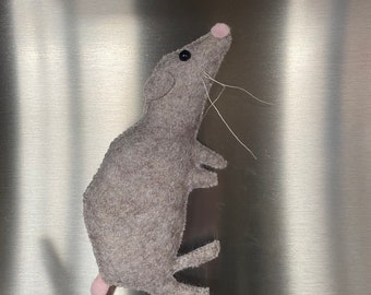 Mr Rat fridge magnet- rat gift- fridge magnet
