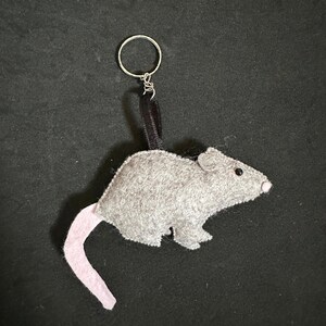 Rat keyrings Mr Rat