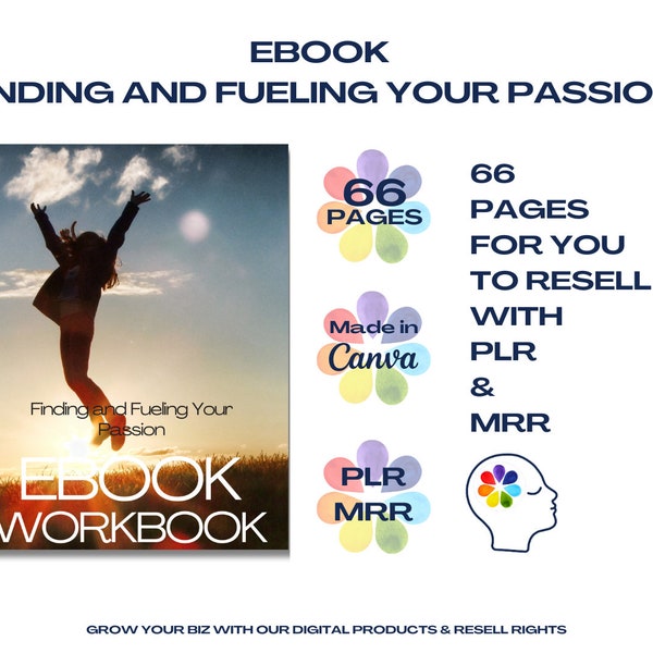 ebook Personal Development | ebook purpose | purpose driven life | finding purpose | passive income ebook | done for you | digital products