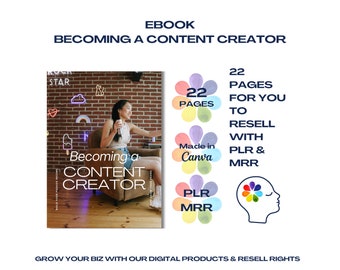 ebook plr | master resell rights | products to sell | mrr | content creator | business ideas | small business | digital downloads