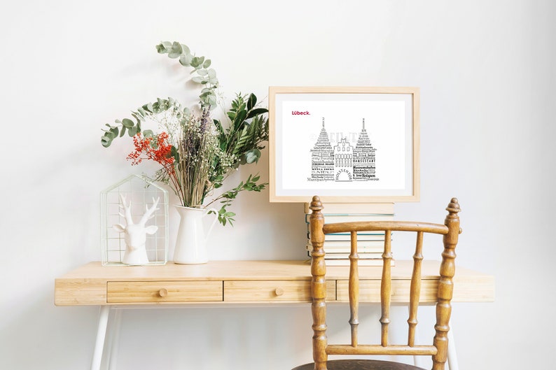 Art Print A4 Lubeck Etsy