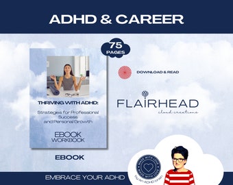 E-Book ADHS | ADHD digitale Produkte | organisiert adhd | Karriere-Ratgeber | adhd für Erwachsene | adhd druckbar | adhd stellen | adhd workbook