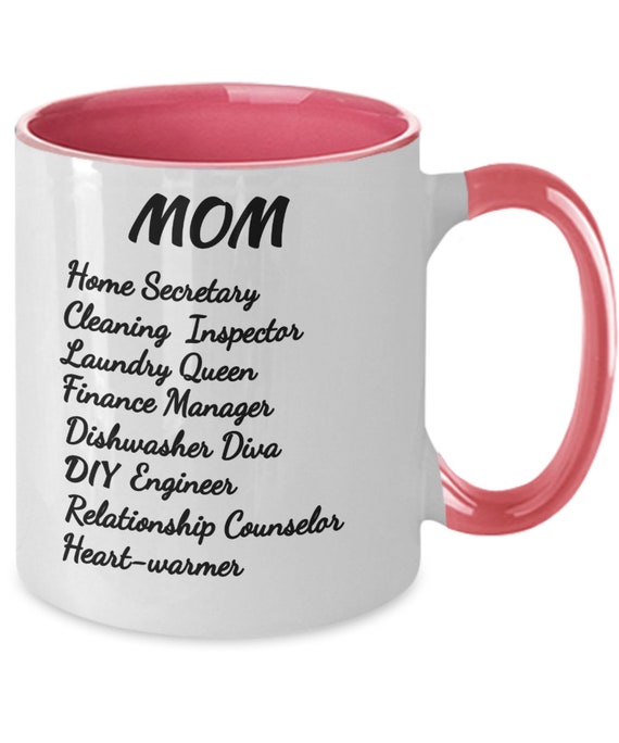 Gifts for Mom, My Nickname Is Mom Funny Coffee Mug, Mom Christmas Mothers Day Birthday Gifts from Daughter Son Kids, Best Mom Gifts, Funny Gift Ideas