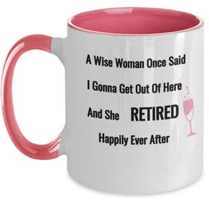 Taza de jubilación personalizada para jubilados bajo nueva gestión, ver  nietos para obtener más detalles, regalos de jubilación para mujeres