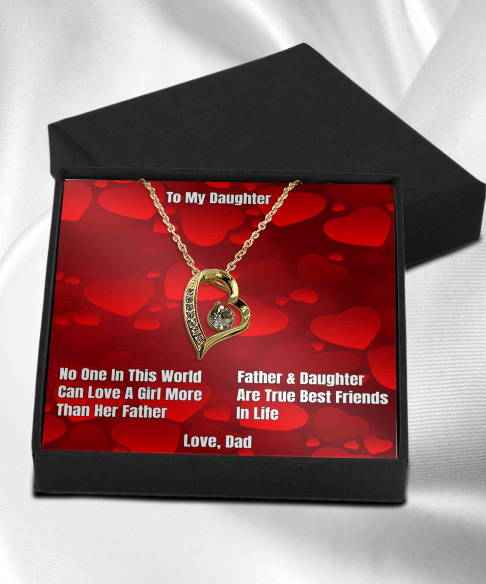 GleamÆVita Lux Collana Regalo Natale Mamma, Figlia, Fidanzata Con Dedica, Idea Regalo Donna,colore Argento, Acciaio Inox, Catenina Regolabile Da 45cm A 55 Cm, Anallergica - Foto 4