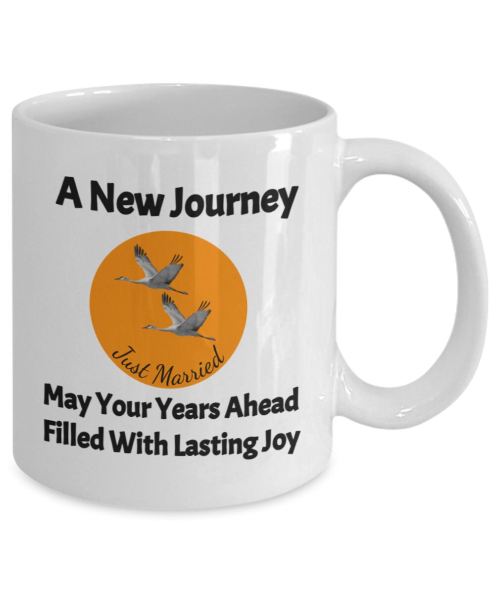 New Journey Gift for Newly Wed Couple. Unique Wedding Gift for Couple