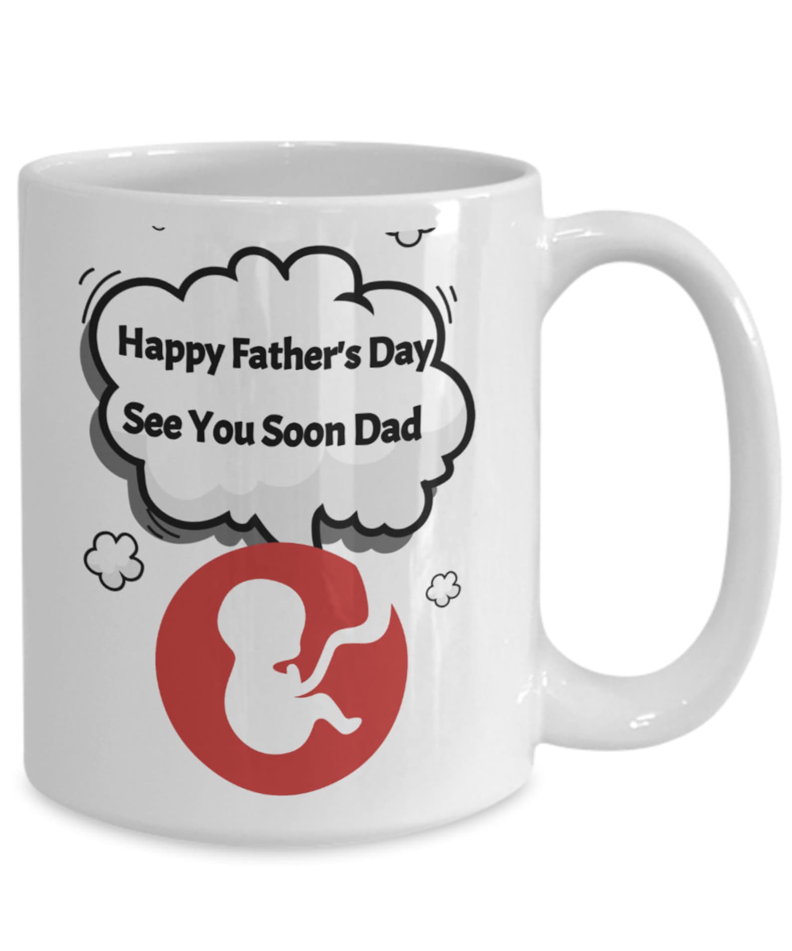 Happy Father's Day Gift Mug for New Dad. Birthday Gift for Etsy UK