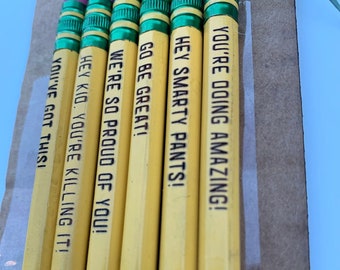 Engraved Ticonderoga Pencils