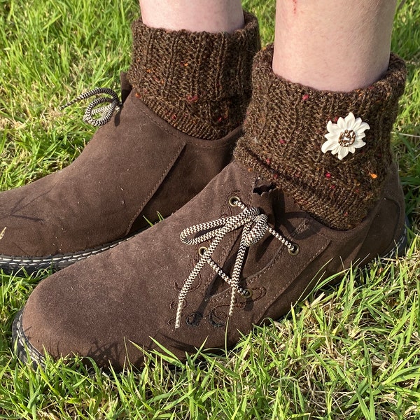 Trachtensocken für Damen und Herren handgestrickt für Dirndl und Lederhose