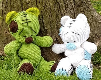 frankenstein teddy bear
