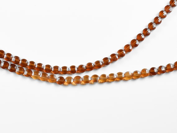 7 Inches Strand 14 Pieces Strand Natural Hessonite Necklace 11-12 MM Hessonite Garnet Faceted Stars Briolettes Garnet Stars Necklace