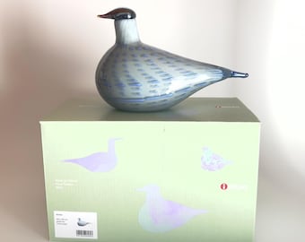 工芸品 OIVA TOIKKA Rusotintti Stora Enso 2005 Rusotintti Special bird for Stora Enso Oiva Toikka Iittala