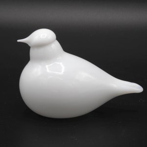 Oiva Toikka Kivitasku (Weather) Small Version Rare Vintage Art Glass Bird By Nuutajärvi Finland