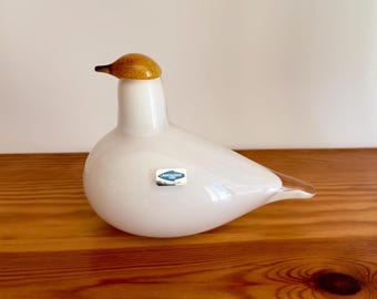 Oiva Toikka Pilvitiira Cloud Tern Annual Bird 2007 Art Glass