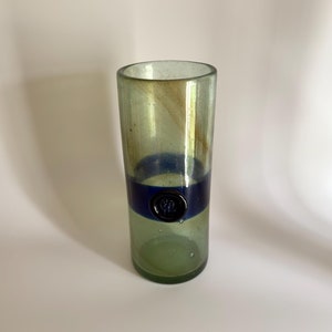 Oiva Toikka Piennar Centerpiece Vase Very Rare Vintage 1970&#39;s Art Glass by Nuutajärvi Finland