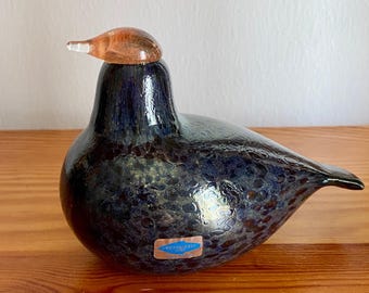 ガラス vintage sieppo/ Oiva Toikka Oiva Toikka – Sieppo birds from Nuutajärvi and Iittala