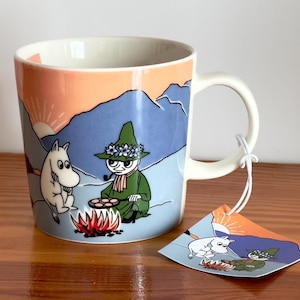 Arabia Finland Rare Moomin Mug In The Mountains (Vuorilla) Limited Special Edition With Tags Multiple Available