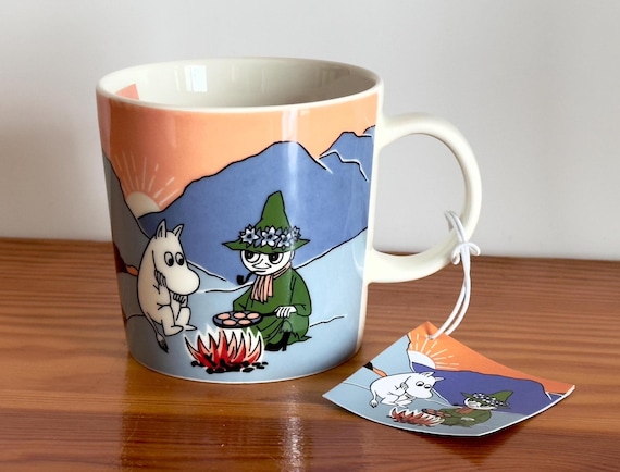 ARABIA FINLAND ムーミン Arabia Finland Rare Moomin Mug in the Mountains (vuorilla) Limited