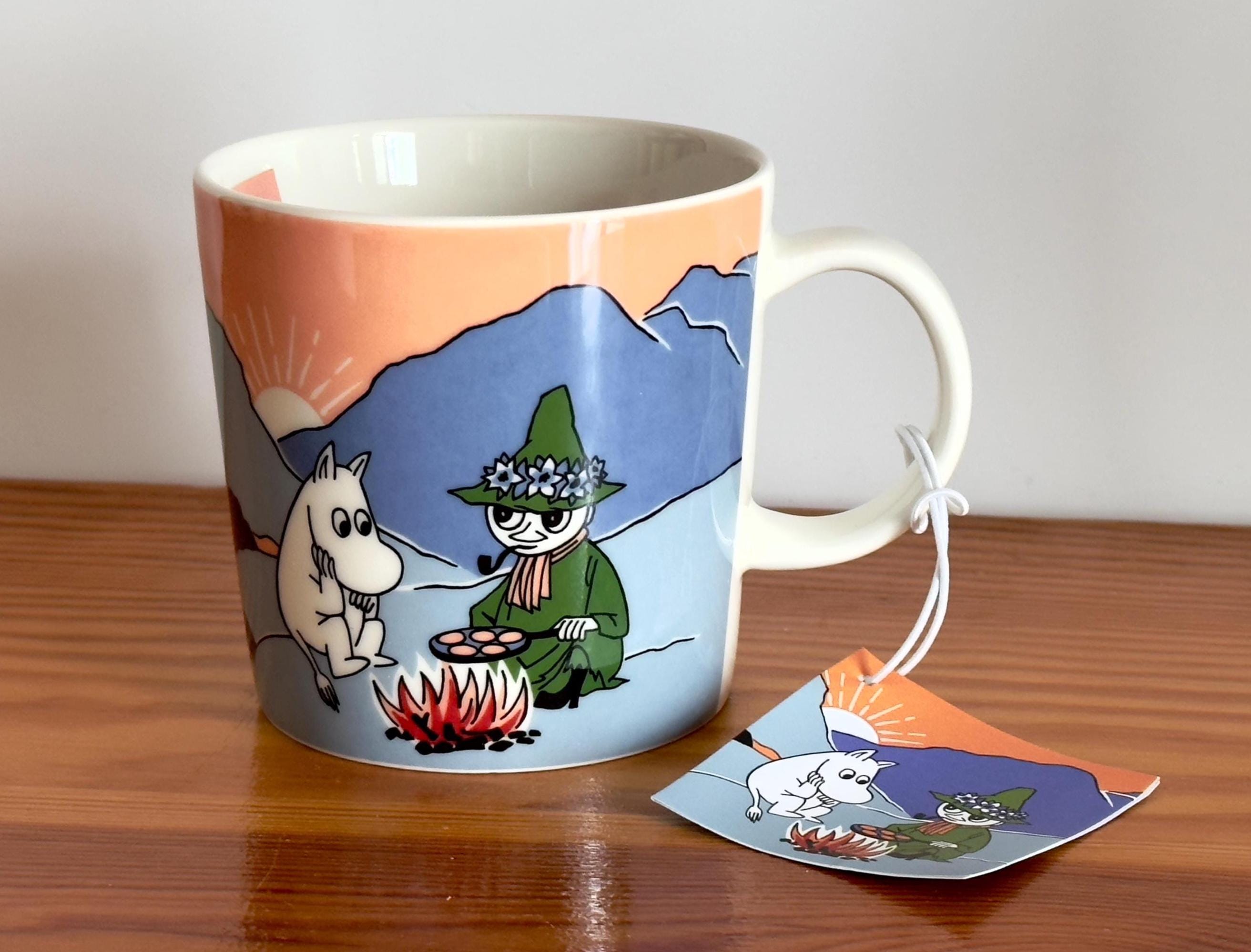ARABIA FINLAND ムーミン Arabia Finland Rare Moomin Mug in the Mountains (vuorilla) Limited