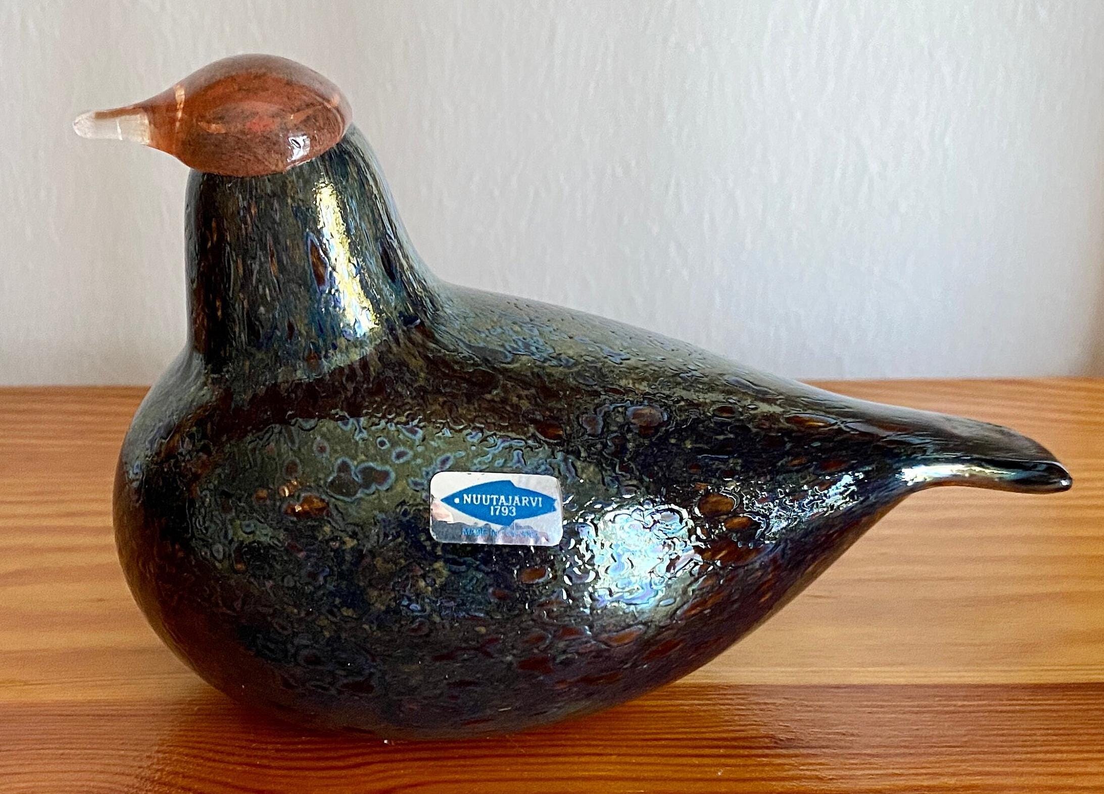 Oiva Toikka Lepinkäinen Glass Bird SSKK Limited Annual Year 1990
