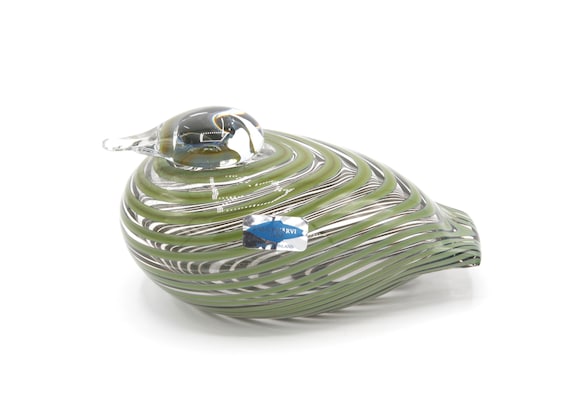 イッタラバード　Whip Poor Will pajusotka ヨタカ Oiva Toikka Pajusotka Whip Poor Will Birds of Passage Art Glass