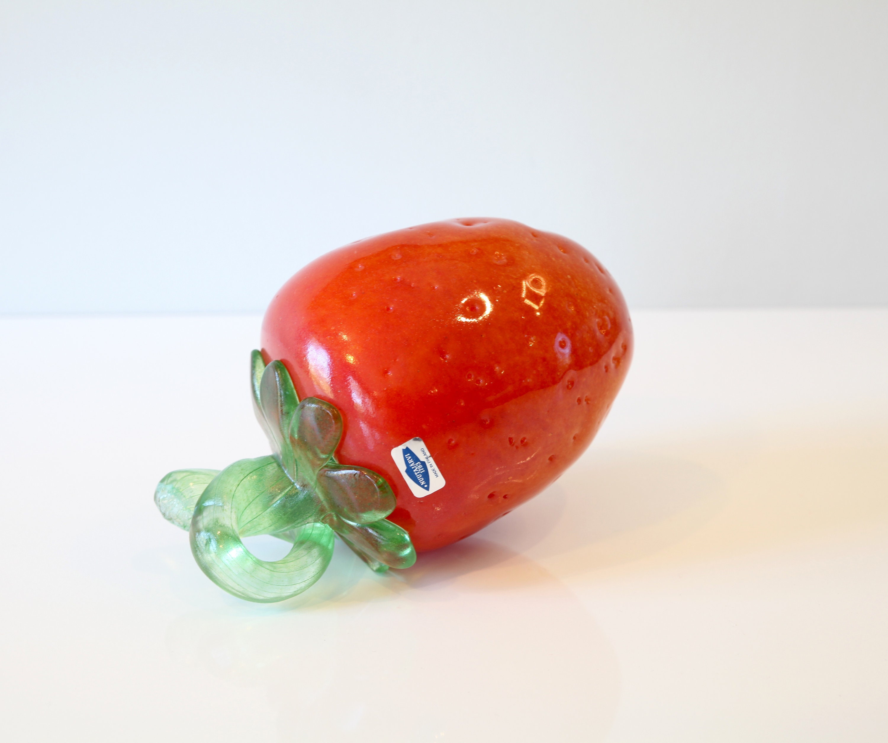 Nuutajärvi Finland Oiva Toikka Fruit Strawberry Mansikka Special