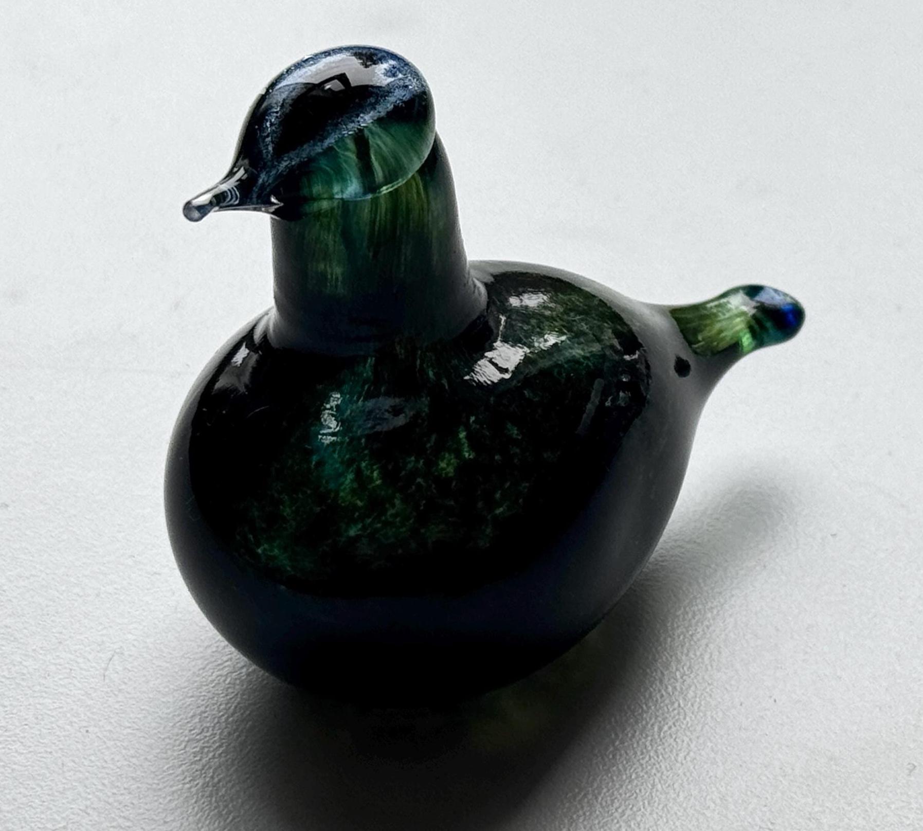 Oiva Toikka バード Golden- Crested Kinglet Oiva Toikka Golden Crested Kinglet (hippiäinen) Little Glass Bird