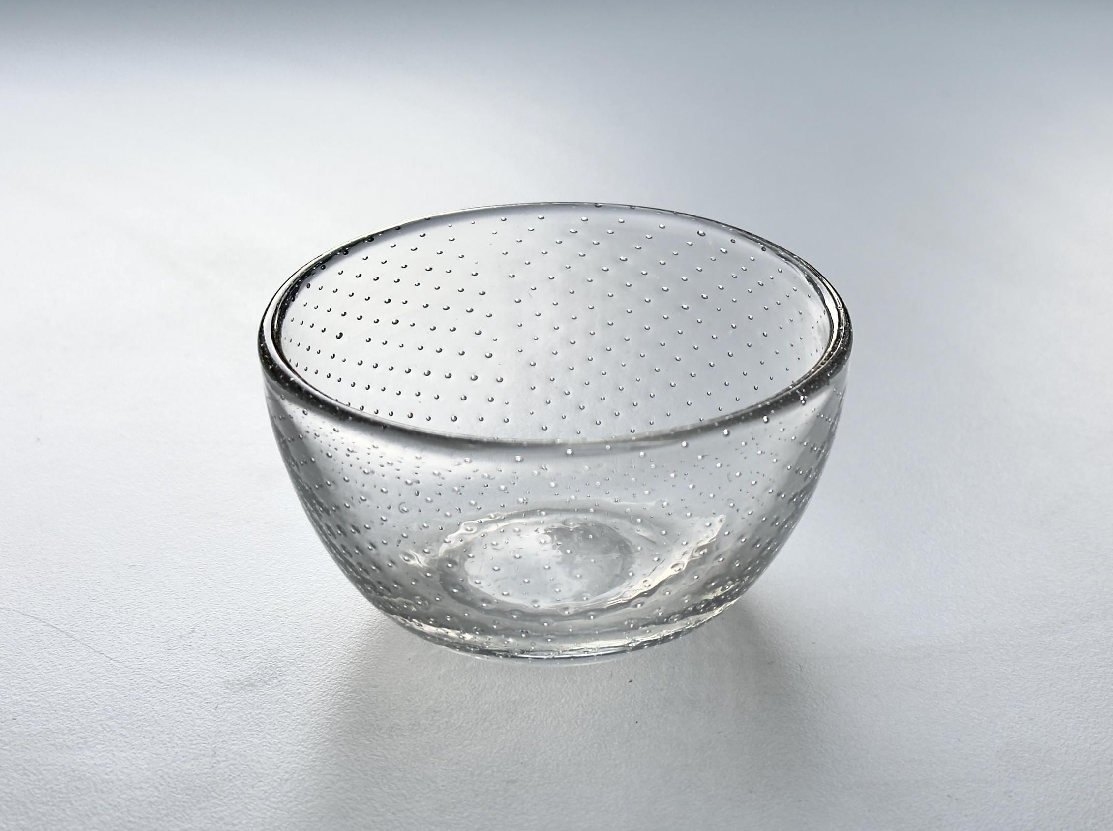 Gunnel Nyman Pore GN 28 Sugar Bowl Controlled Bubbles Art