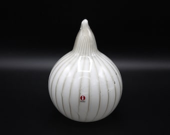 Oiva Toikka Shallot Onion (Salottisipuli) Kotiliesi 2004 Rare Big Version Art Glass by Iittala Finland