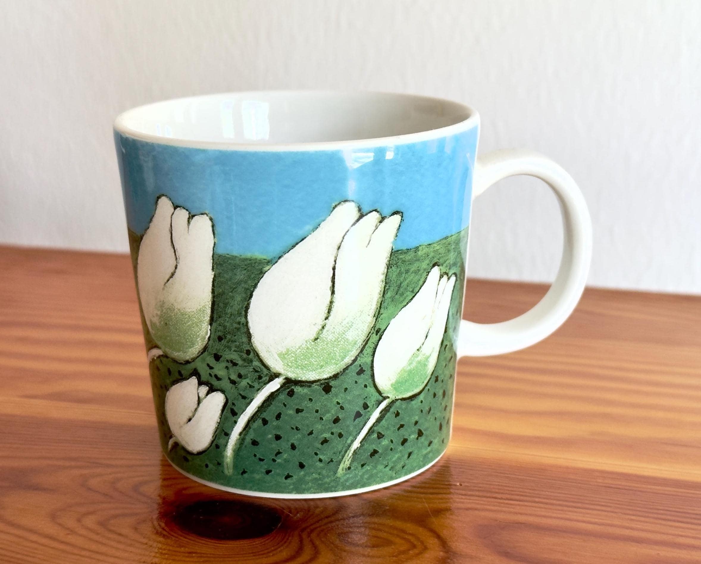 Arabia Finland Always Beautiful Flower Mug Teema Design Ceramic