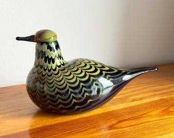 【美品】イッタラバード　TurkeyFowl Oiva Toikka Oiva Toikka Iittala Art Glass Turkey Fowl - Etsy
