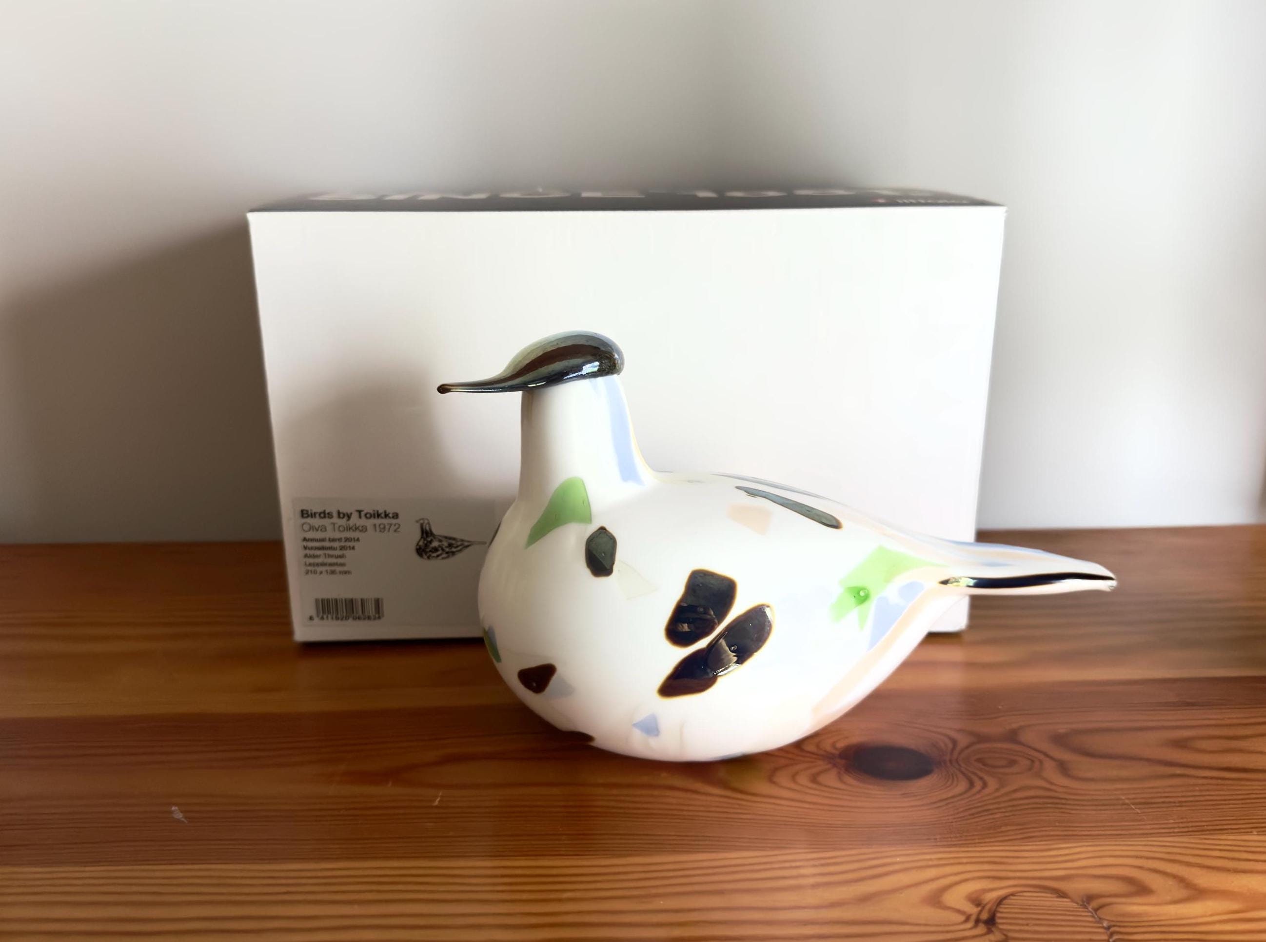 Toikka Oiva Annual Iittala – | Bird and Nuutajärvi from Iittala