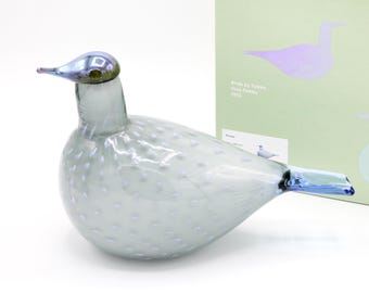 Oiva Toikka Pilvikki City of Vantaa Special Rare Art Glass Bird
