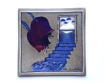 Arabia Finland: TULEVAISUUS (future), A Small Fine Art Ceramics