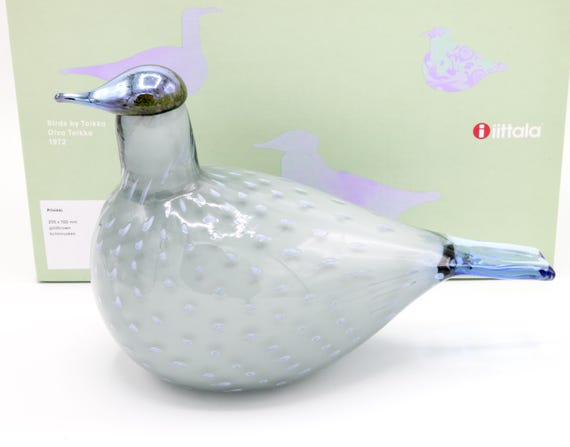 Oiva Toikka Pilvikki City of Vantaa Special Rare Art Glass Bird