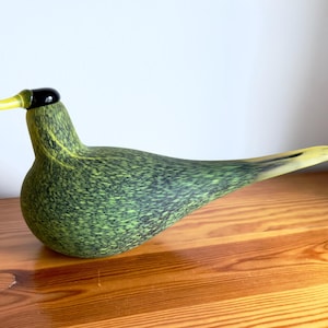 Oiva Toikka Guillemont (kiisla) Big Art Glass Bird Very Rare Split