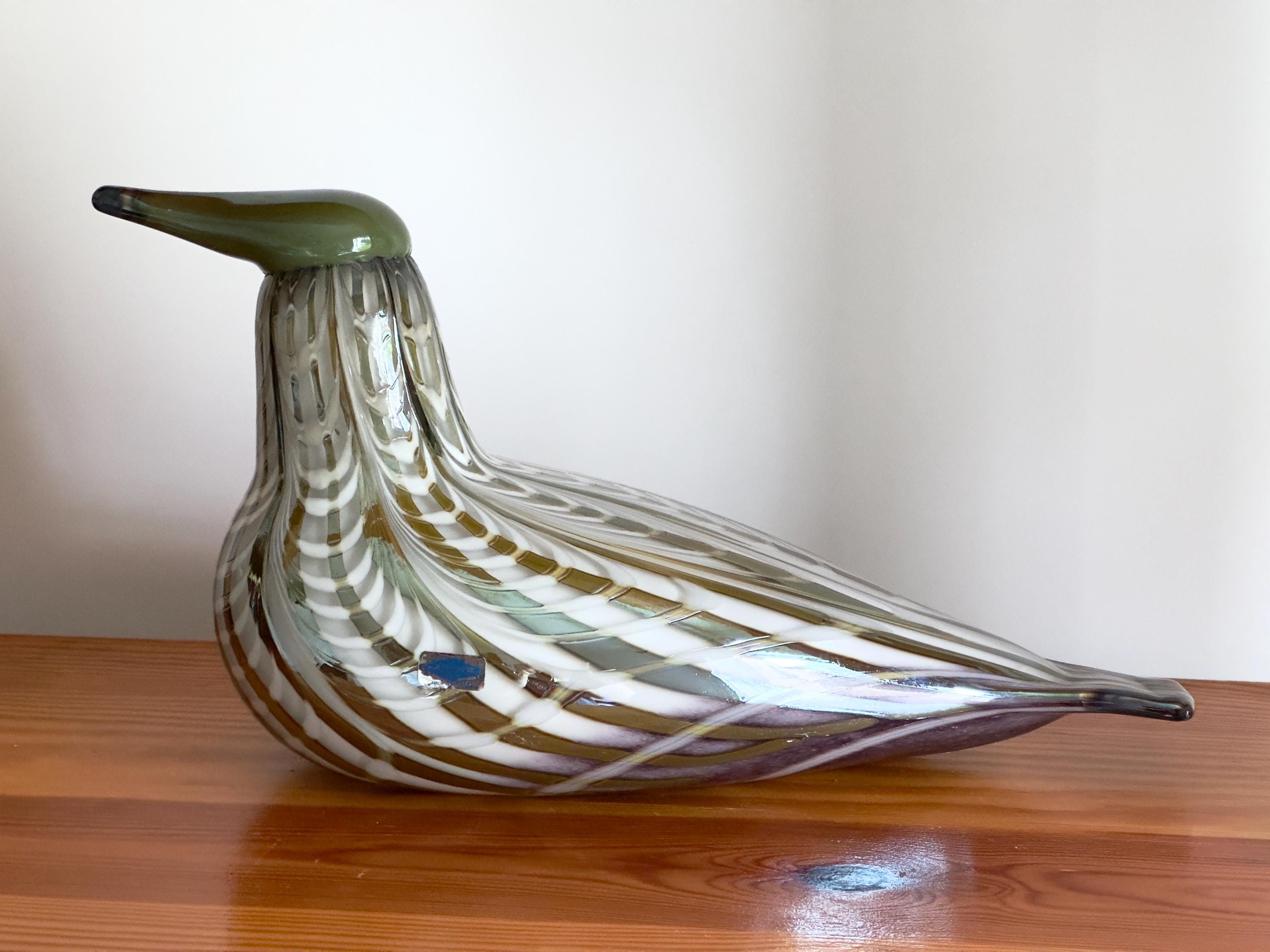 Oiva Toikka Kuikka (diver) Glass Bird Extremely Magnificent Rare
