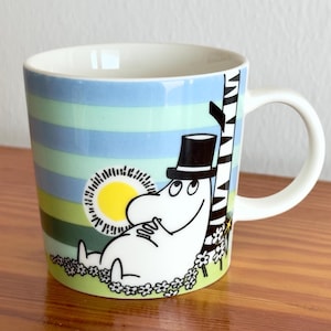 Arabia Finland Moomin Mug Siesta Very Rare Design Ceramic