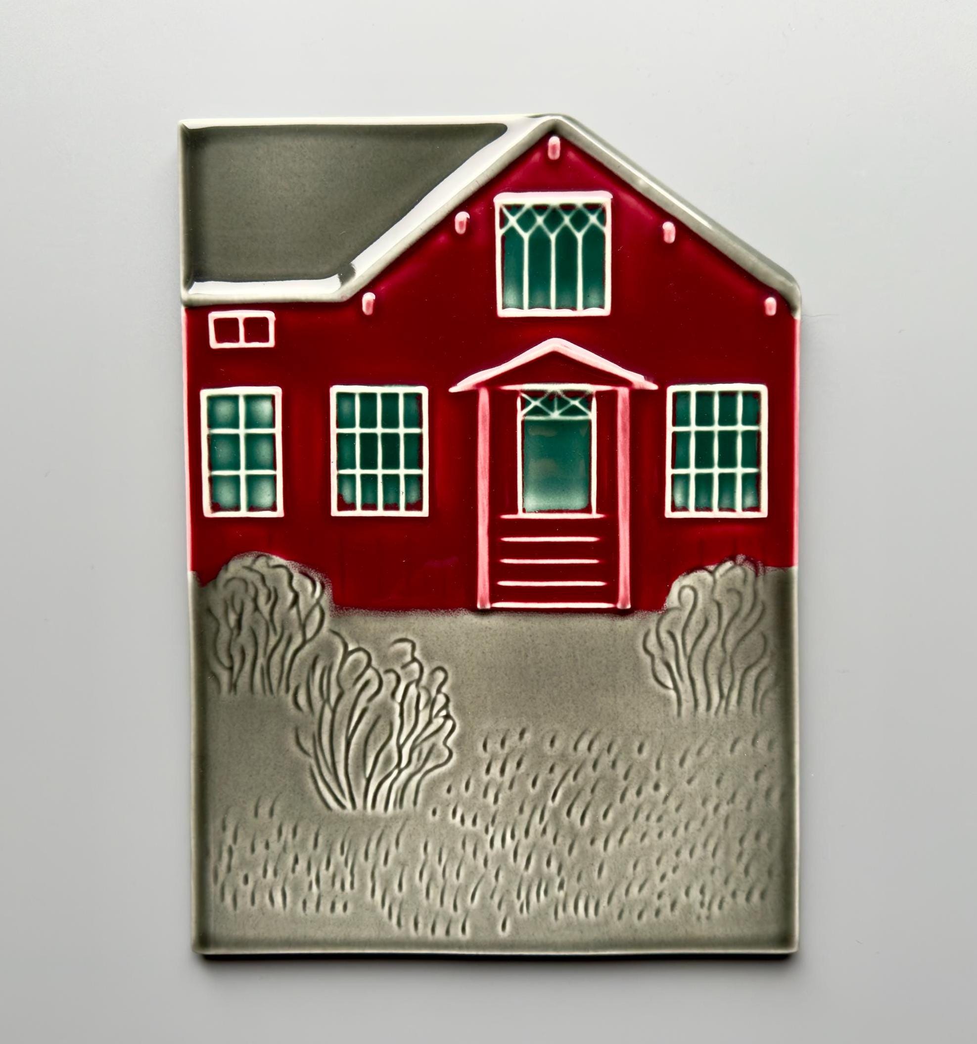Arabia Finland In The Land of Poetry (Runon Mailla ) Wall Plate Vintage Design Ceramic by Kerttu Nurminen