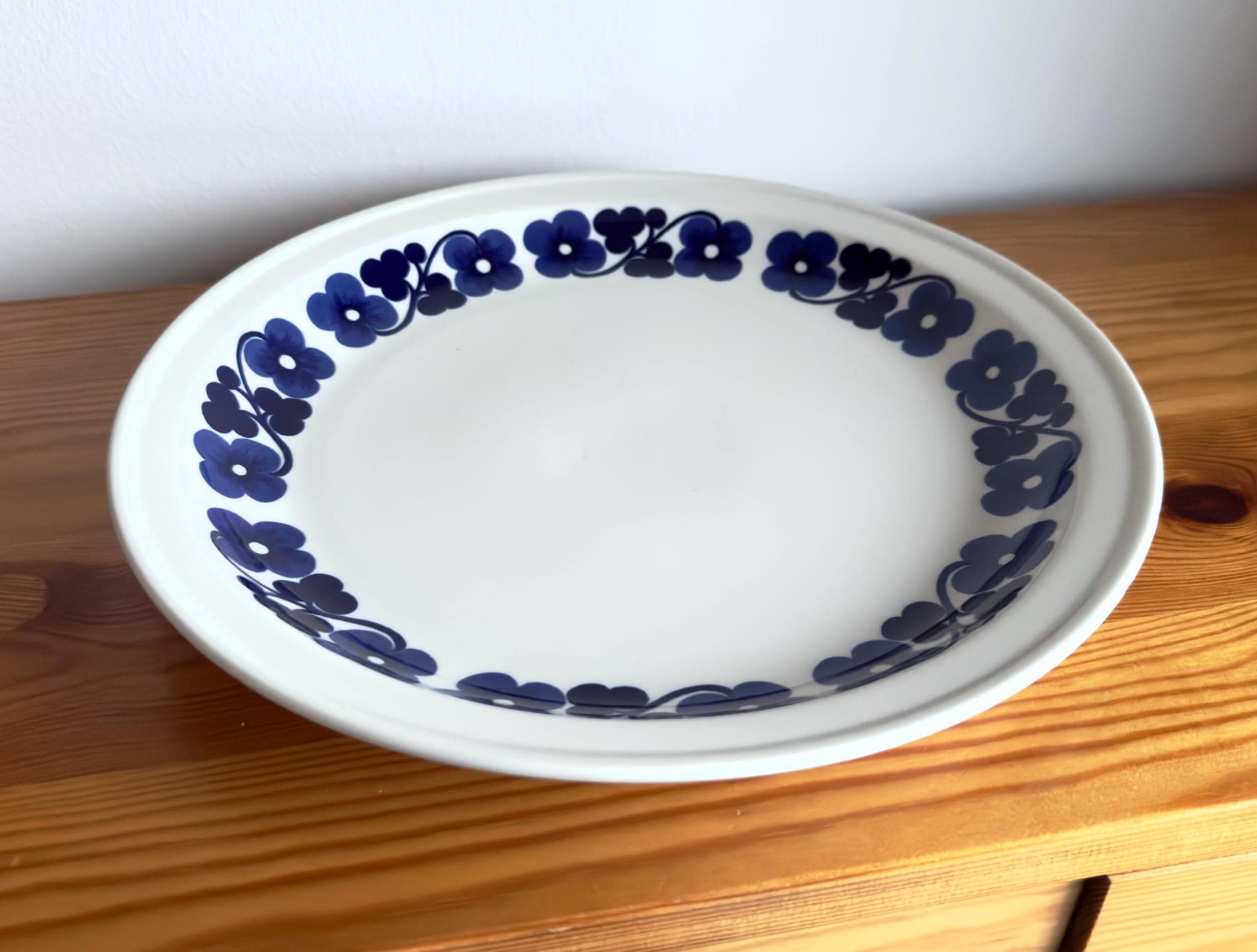 Arabia Finland Aamu Large Serving Plate Platter Very Rare Vintage