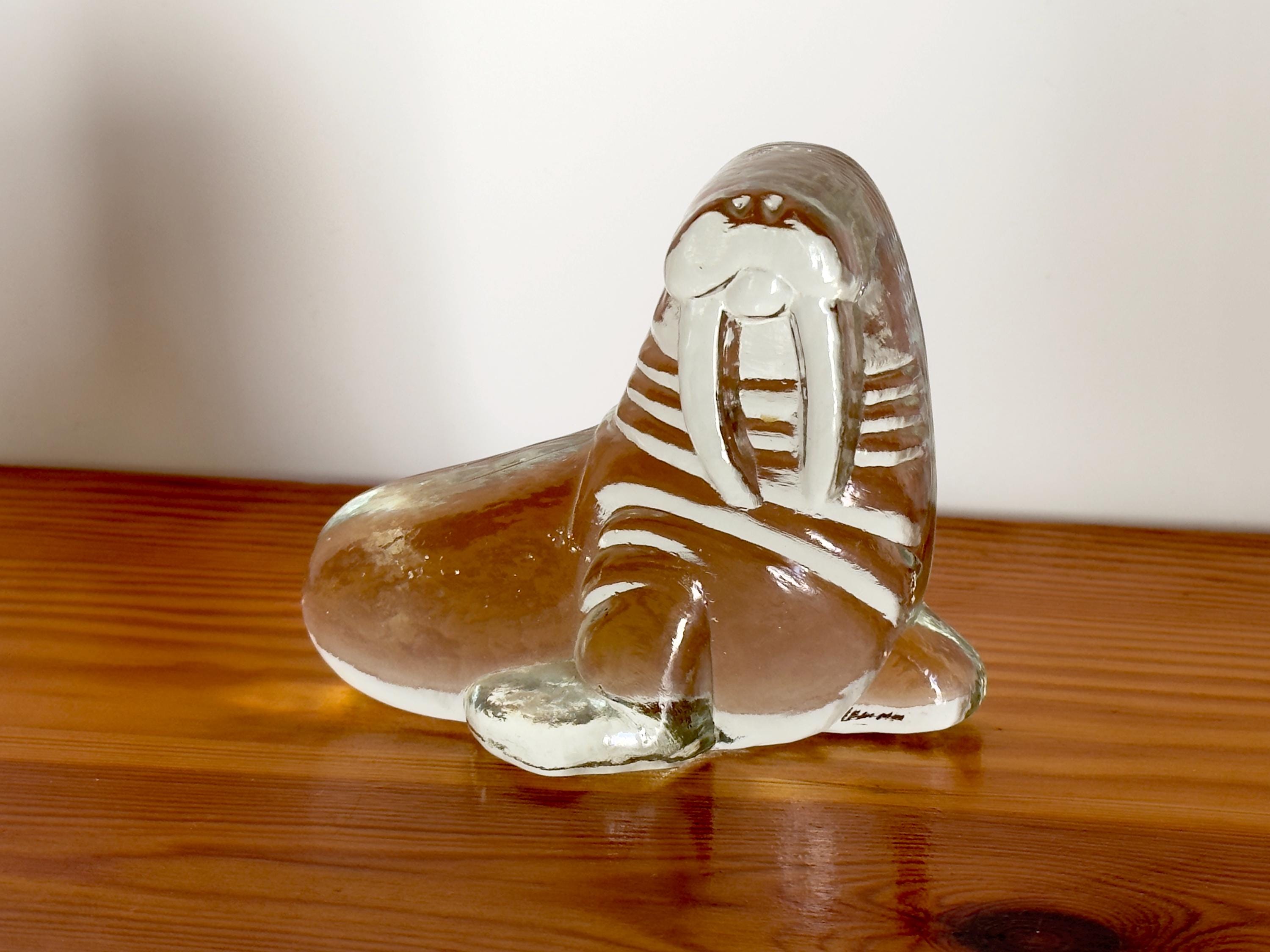 Humppila Wild Animal Kingdom ガラス置物デザイン アート ガラス