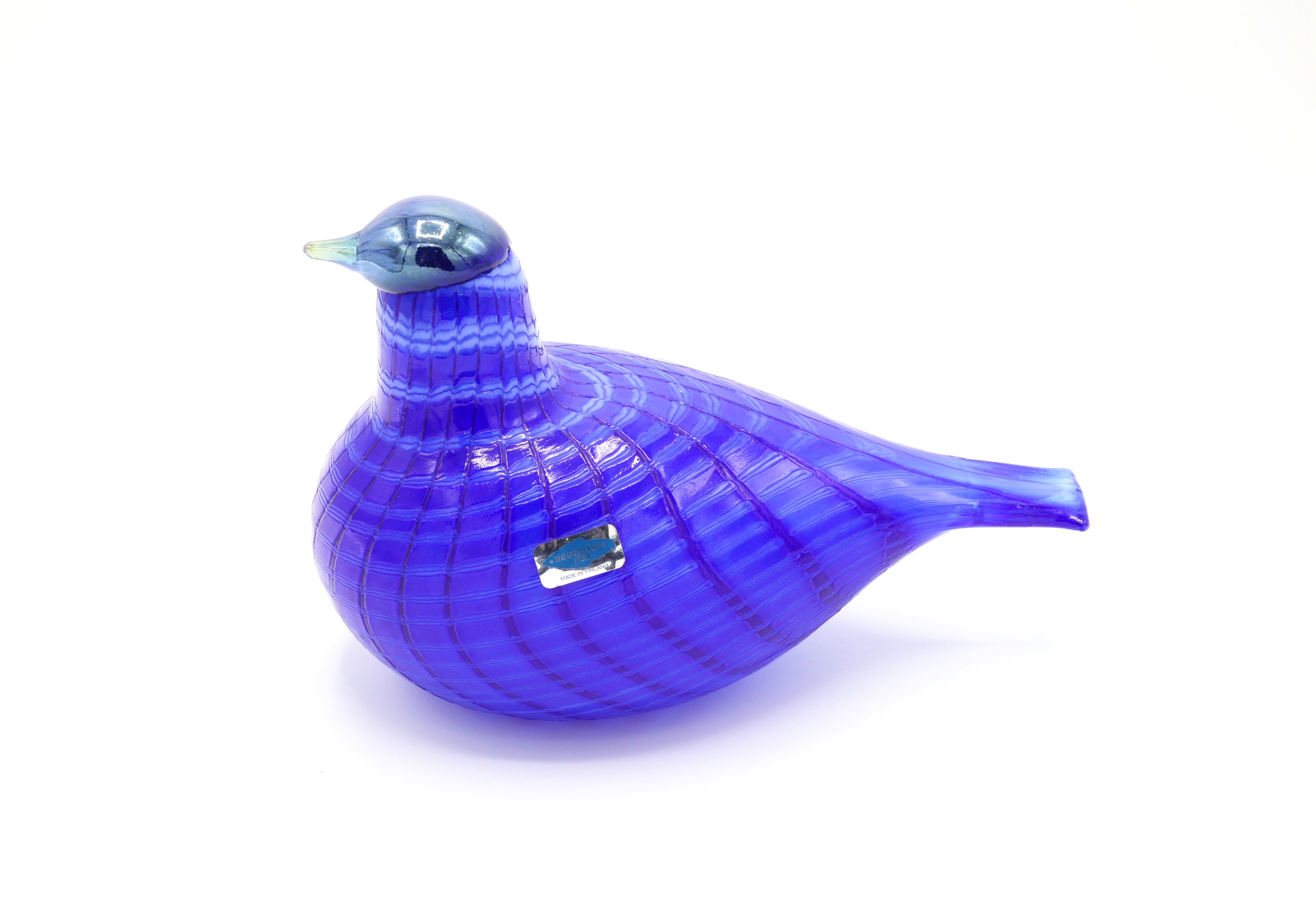 Oiva Toikka Bird Blue Lintu Sininen SSKK Limited Annual Bird