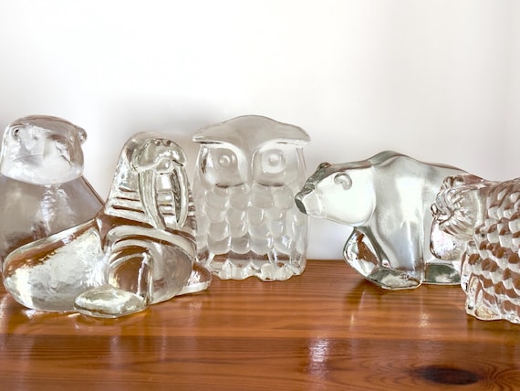 Humppila Wild Animal Kingdom ガラス置物デザイン アート ガラス