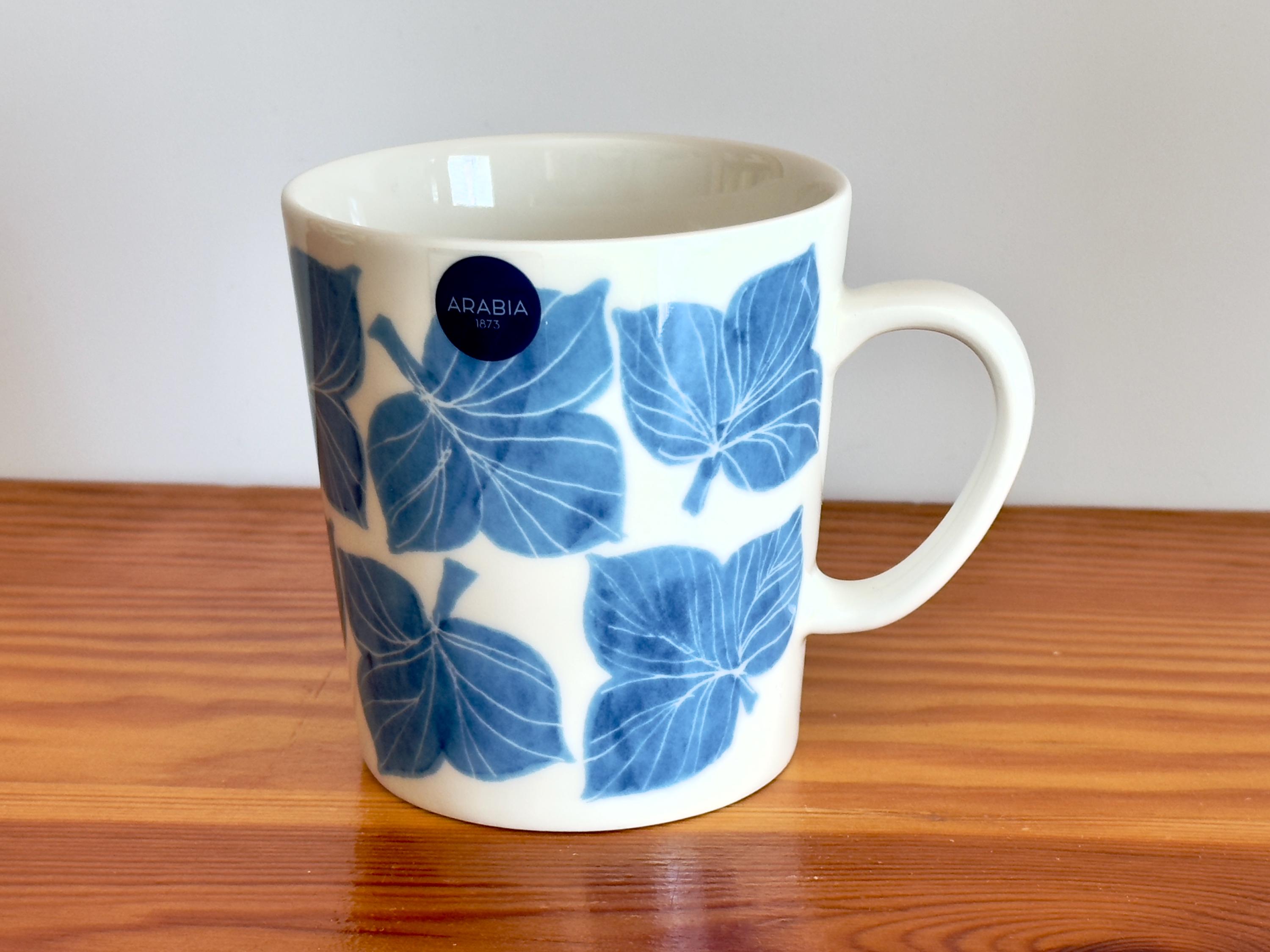 Arabia Finland Lehvästö Mug Vintage Hidden Archives Design Ceramic