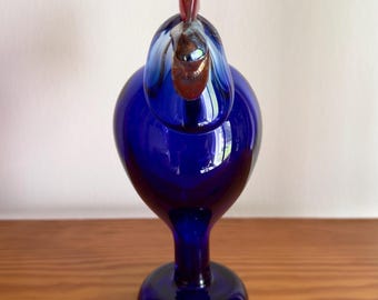 Oiva Toikka Festive Rooster (kukko) Glass Bird 1997 25 Years