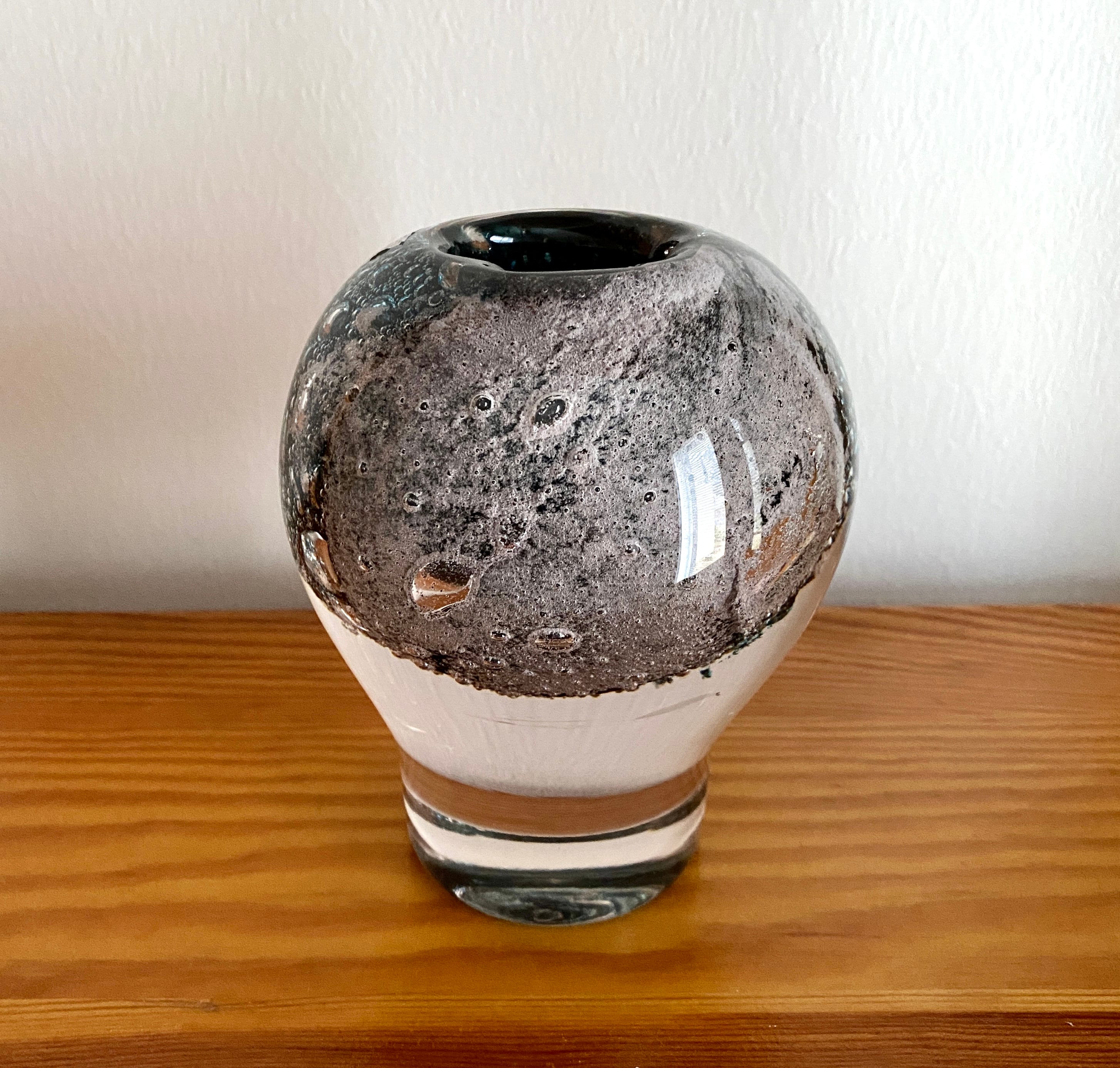 Nuutajärvi フィンランド ヴルカーノ 花瓶 ヘイキ オルヴォラ作の非常